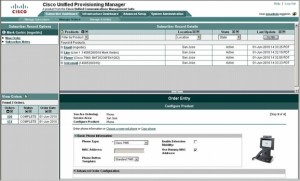 Cisco Unified Provisioning Manager